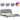 Cadru de pat cu LED fără saltea Hvar Gri deschis 180x200 cm Material