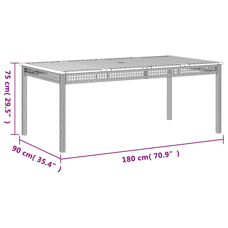 Set mobilier de grădină cu perne, 7 piese, gri, poliratan