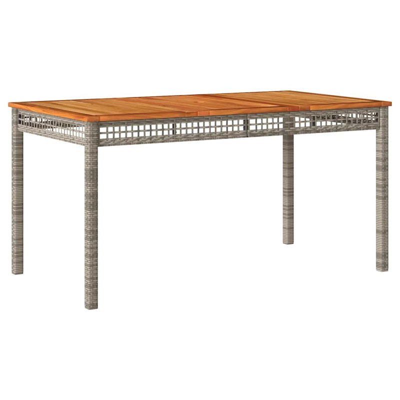 Set mobilier de grădină cu perne, 4 piese, gri, poliratan
