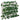 Spalier frunze struguri false extensibil 5 buc verde 180x60 cm