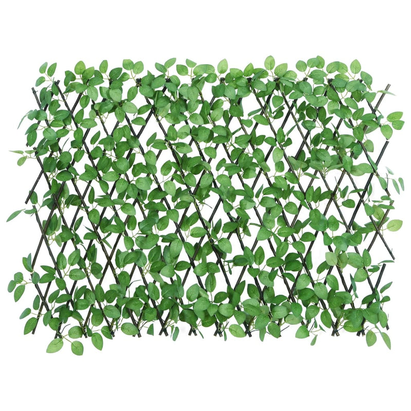 Spalier cu iederă artificială, extensibil, verde, 180x60 cm