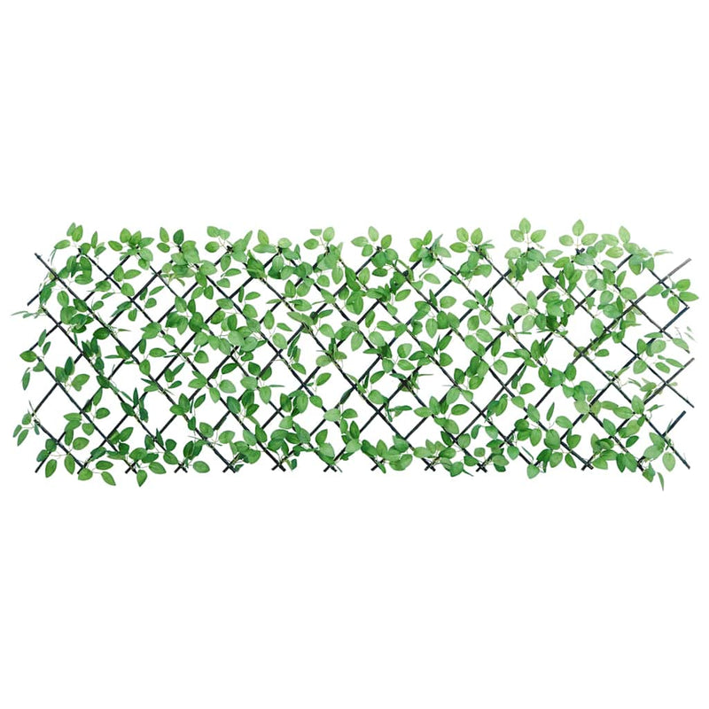 Spalier cu iederă artificială, extensibil, verde, 180x60 cm