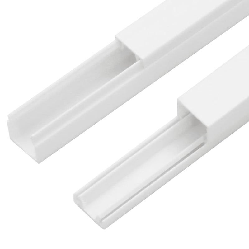 Șine de cabluri, 15x10 mm, 10 m, PVC