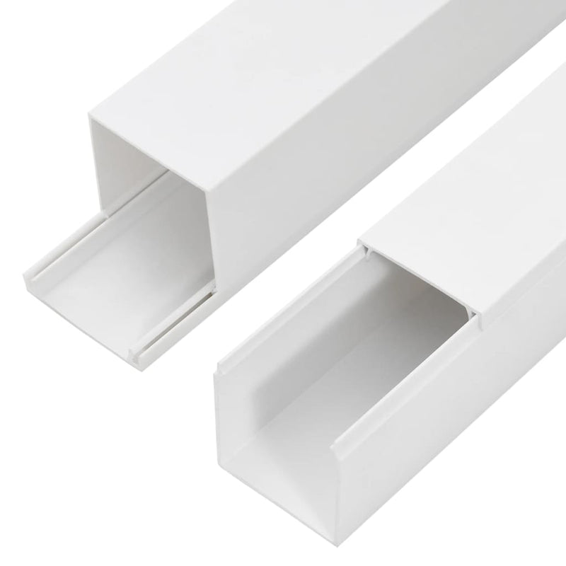 Șine de cabluri, 100x40 mm, 10 m, PVC