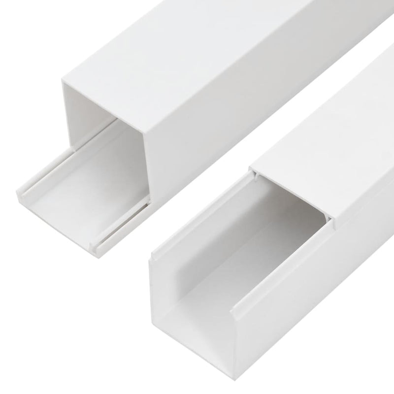 Șine de cabluri, 100x60 mm, 10 m, PVC