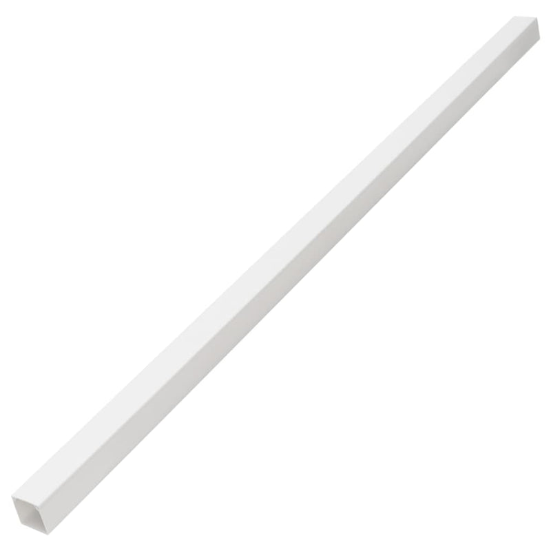 Șine de cabluri autoadezive, 40x25 mm, 10 m, PVC