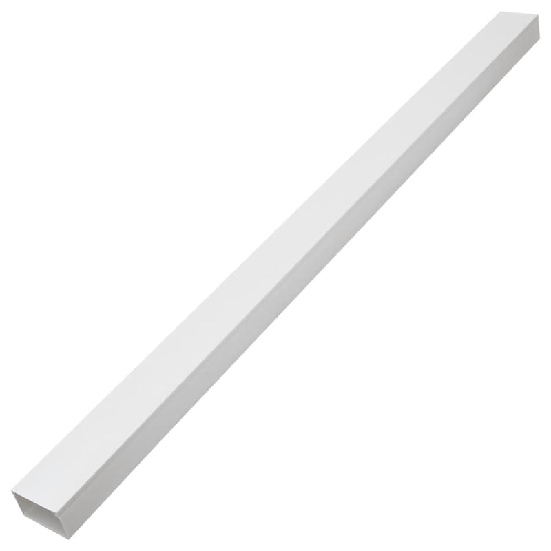 Șine de cabluri autoadezive, 100x40 mm, 10 m, PVC