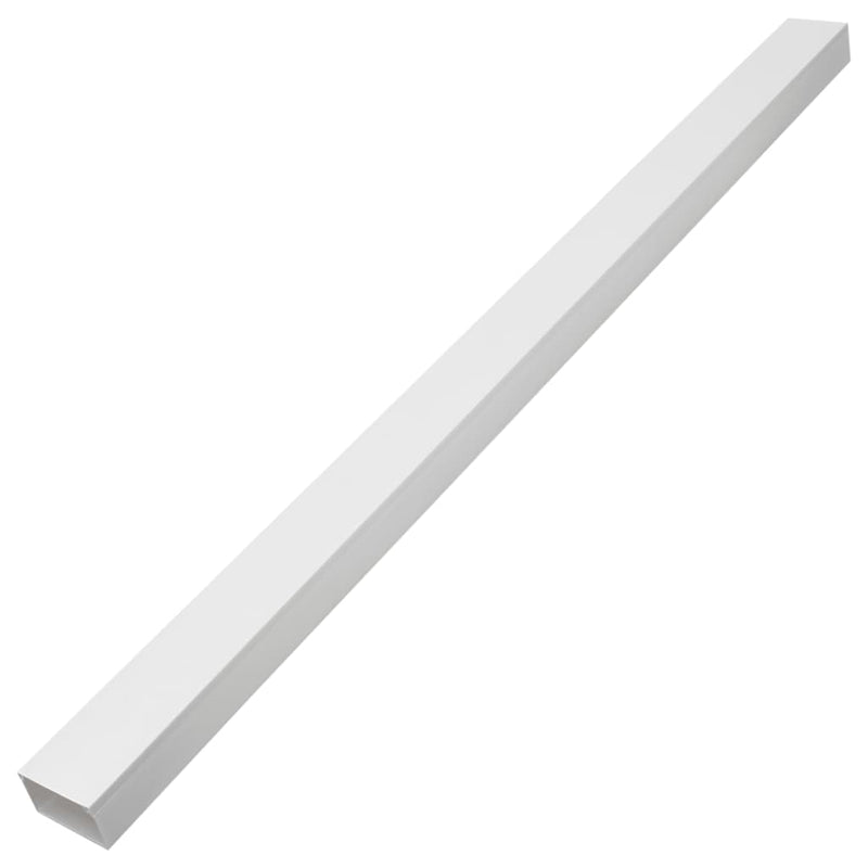 Șine de cabluri autoadezive, 50x25 mm, 10 m, PVC