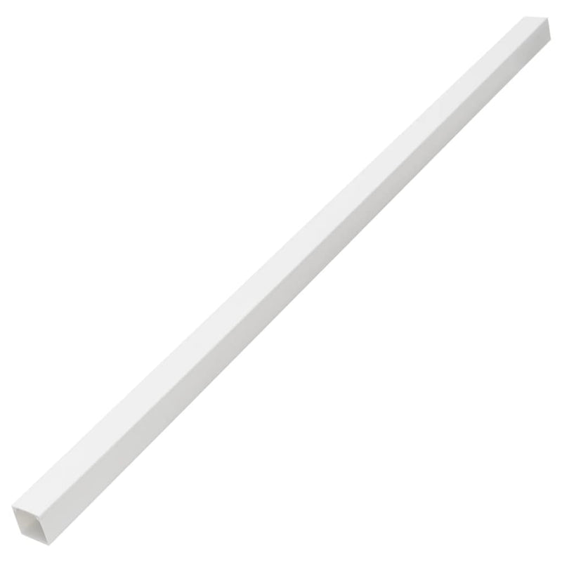 Șine de cabluri autoadezive, 40x40 mm, 30 m, PVC