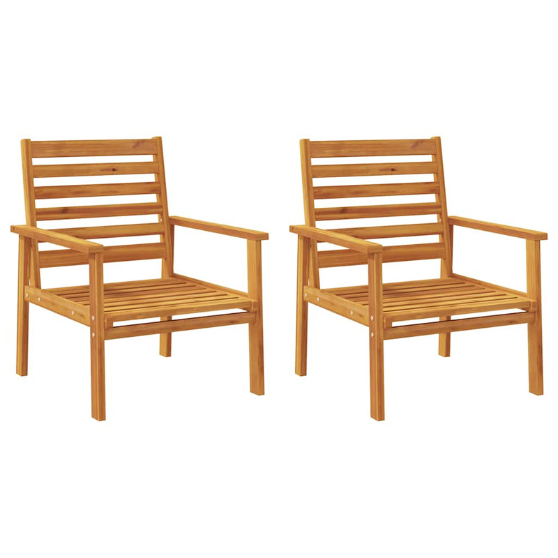 Set lounge de gradină 5 piese din lemn masiv de salcâm