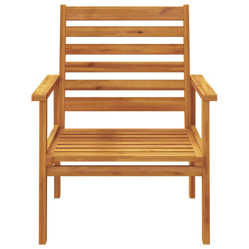 Set lounge de gradină 5 piese din lemn masiv de salcâm
