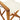 Scaune pliante din material textil alb-crem, 4 piese