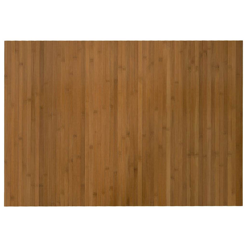 Covor dreptunghiular, maro, 70x100 cm, bambus