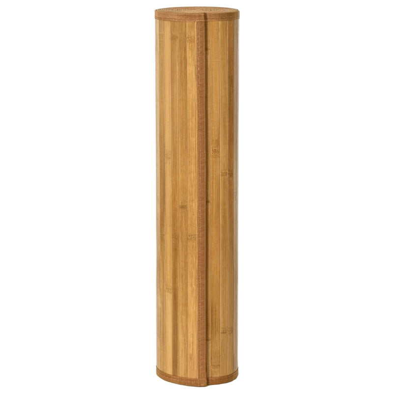 Covor dreptunghiular, natural, 70x300 cm, bambus