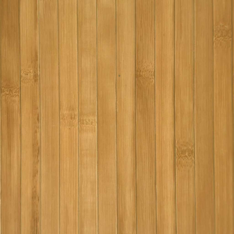 Covor rotund, natural, 100 cm, bambus