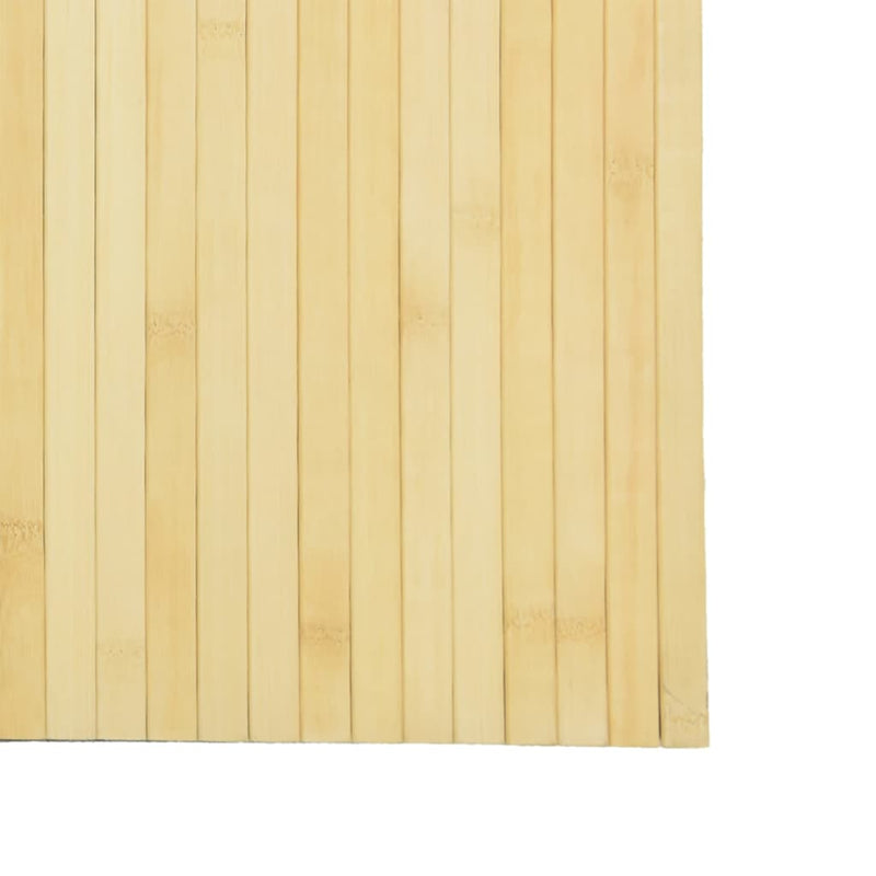 Paravan de cameră, natural deschis, lățime 400 cm, înălțime 165 cm, bambus