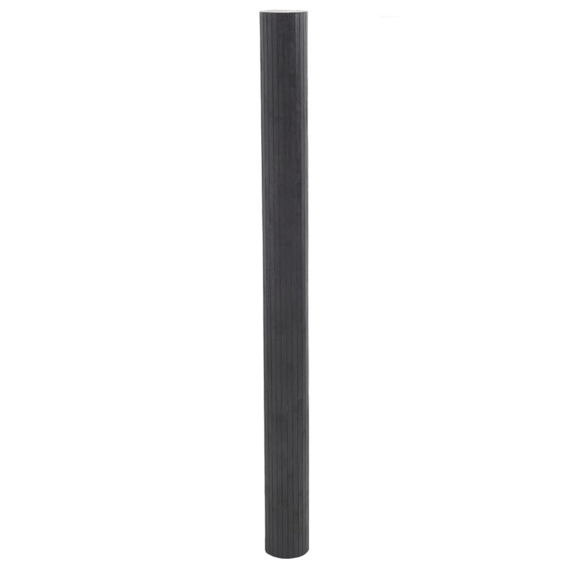 Paravan de cameră, gri, lățime 400 cm, înălțime 165 cm , bambus
