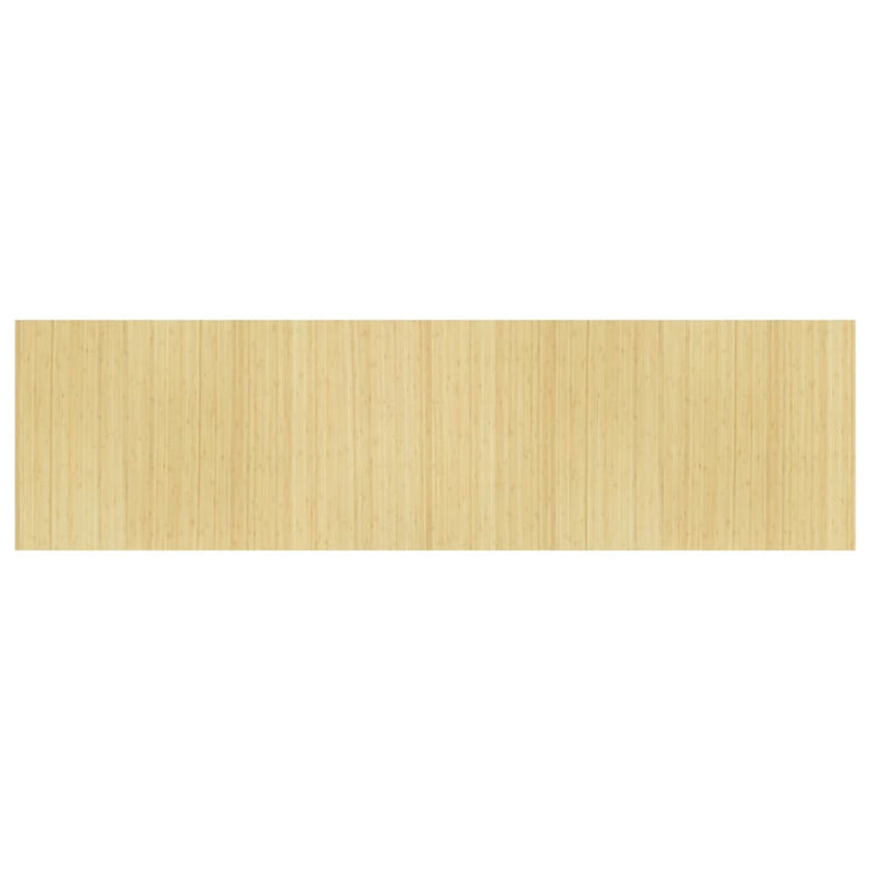 Paravan de cameră, natural deschis, lățime 600 cm, înălțime 165 cm, bambus