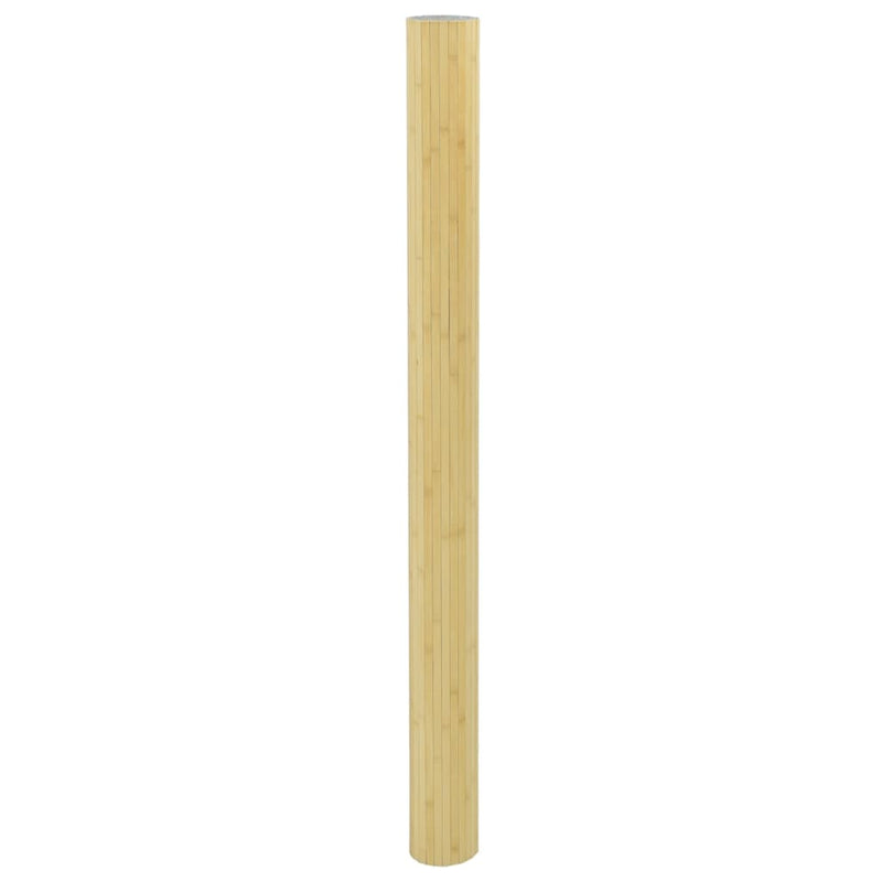 Paravan de cameră, natural deschis, lățime 800 cm, înălțime 165 cm, bambus