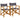 Scaune director pliabile, 2 buc., gri închis, material textil