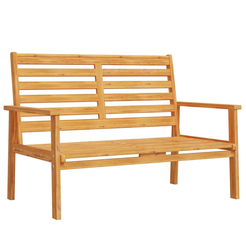 Banchetă de grădină, 120 cm, lemn masiv de acacia