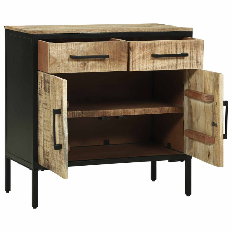 Bufet cu sertar 70 x 35 x 70 cm Lemn masiv de mango