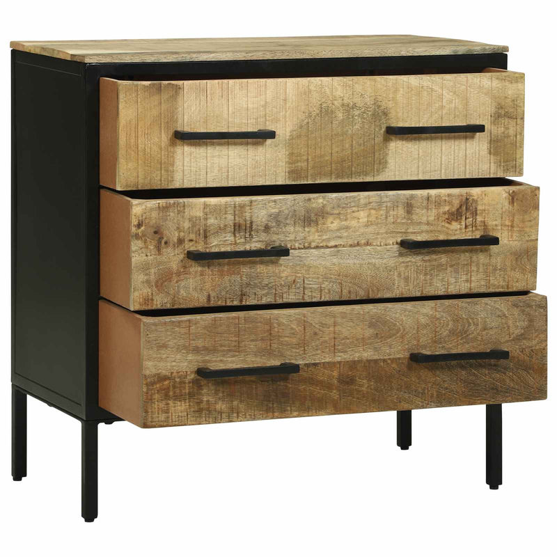 Bufet cu sertar 70 x 35 x 70 cm Lemn masiv de mango