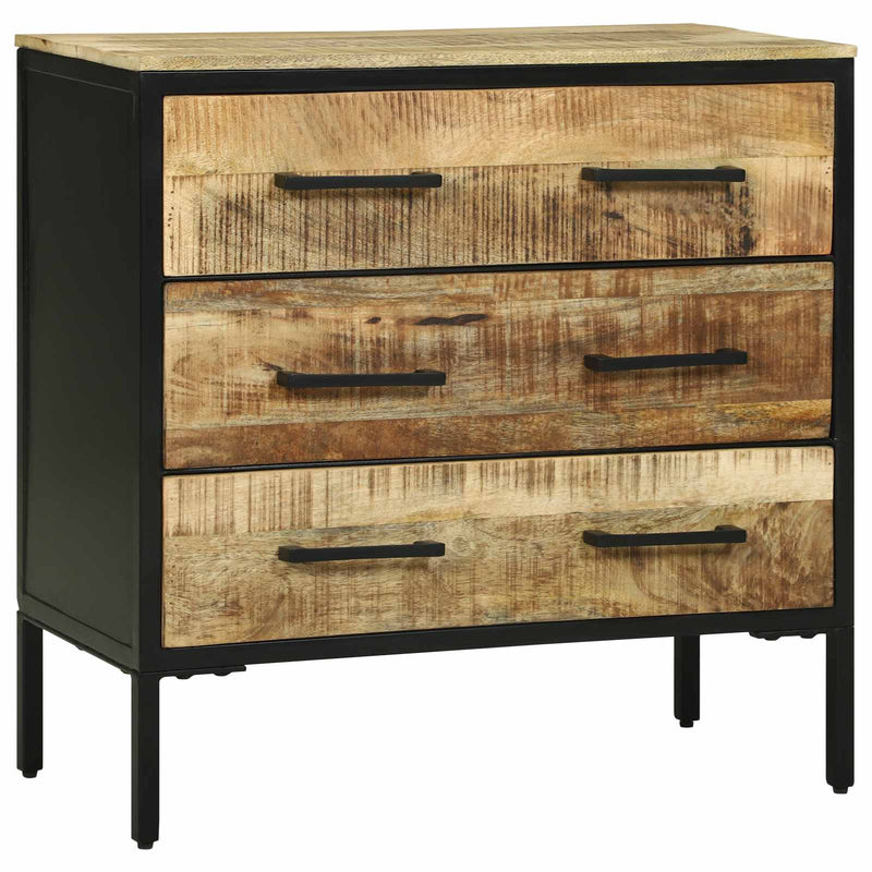Bufet cu sertar 70 x 35 x 70 cm Lemn masiv de mango