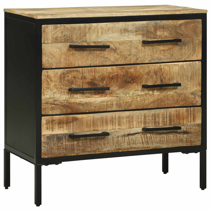Bufet cu sertar 70 x 35 x 70 cm Lemn masiv de mango