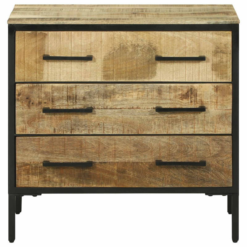 Bufet cu sertar 70 x 35 x 70 cm Lemn masiv de mango