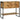 Masă de consolă Maro 90 x 35 x 80 cm Lemn Solid de Acacia