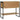 Masă de consolă Maro 90 x 35 x 80 cm Lemn Solid de Acacia