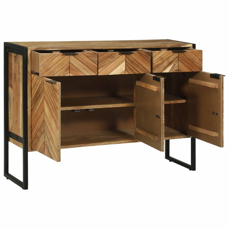Bufet 100 x 30 x 75 cm Lemn masiv de acacia