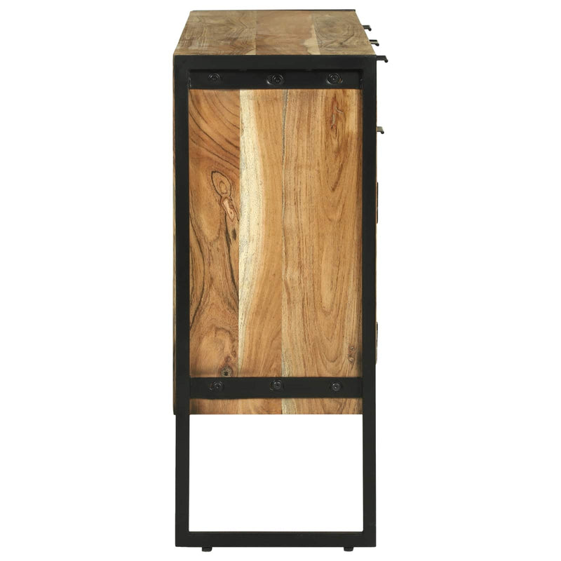 Bufet 100 x 30 x 75 cm Lemn masiv de acacia