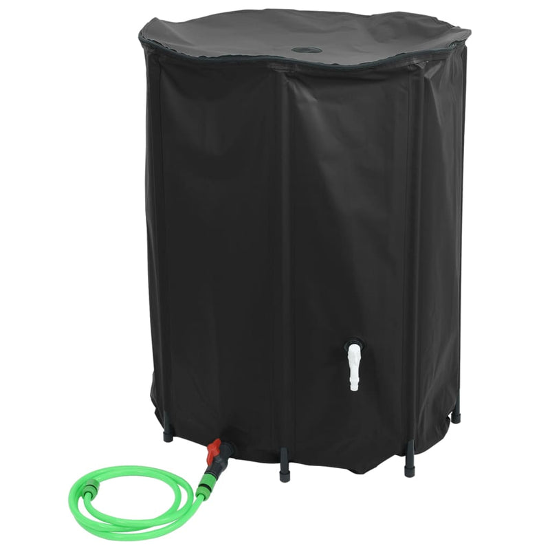 Rezervor de apă cu robinet, pliabil, 750 L, PVC