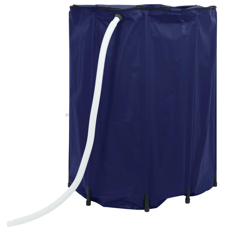 Rezervor de apă cu robinet, pliabil, 500 L, PVC