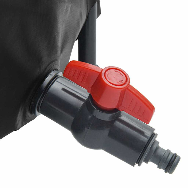 Rezervor de apă cu robinet, pliabil, 250 L, PVC