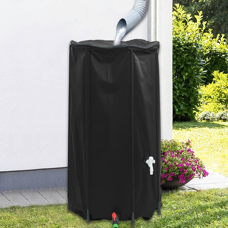 Rezervor de apă cu robinet, pliabil, 100 L, PVC