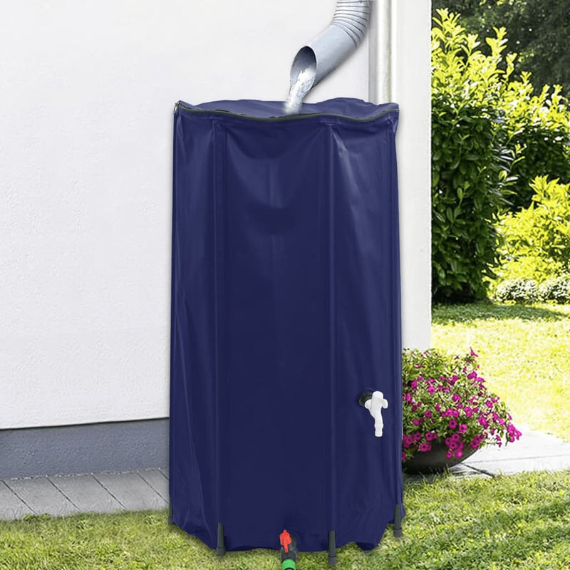 Rezervor de apă cu robinet, pliabil, 100 L, PVC