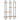 Raft de perete 90x20x116,5 cm, lemn masiv brut de mango