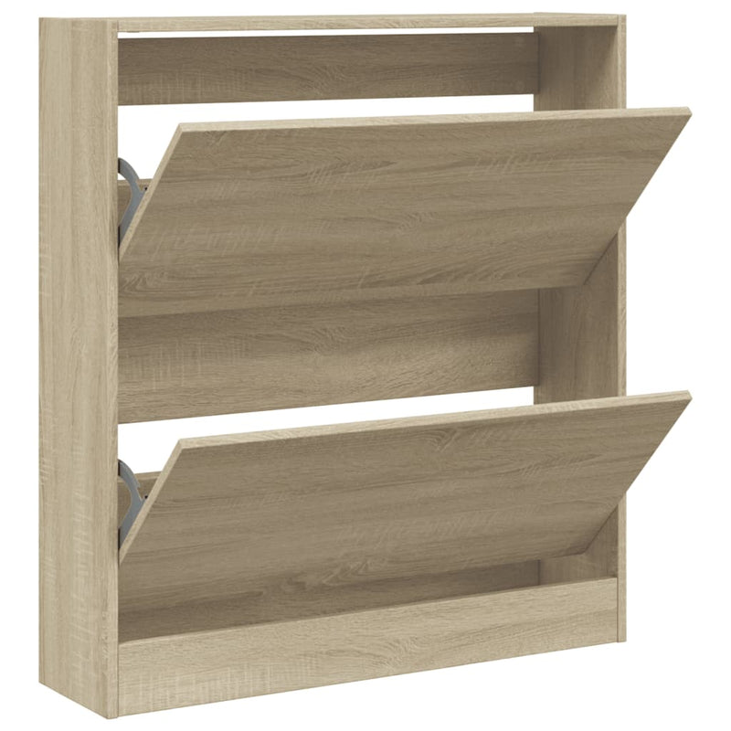 Pantofar, stejar sonoma, 80x21x87,5 cm, lemn compozit