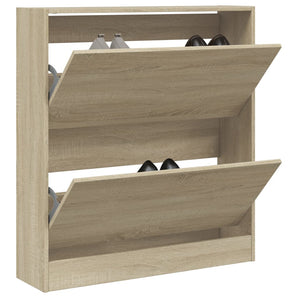 Pantofar, stejar sonoma, 80x21x87,5 cm, lemn compozit