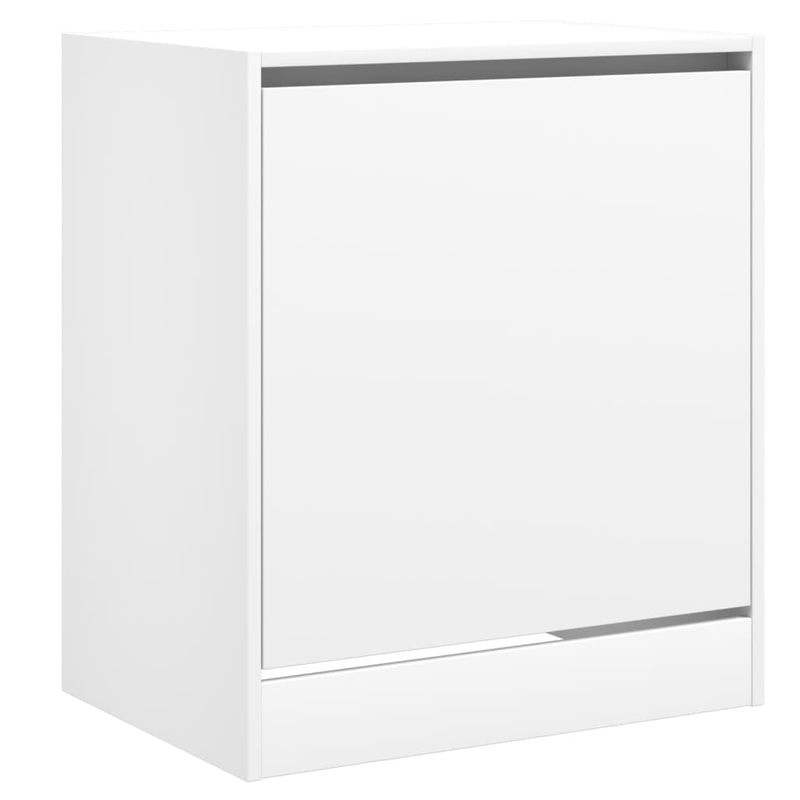 Pantofar, alb, 60x42x69 cm, lemn prelucrat