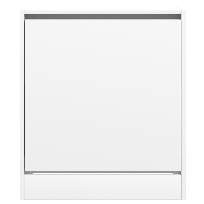 Pantofar, alb, 60x42x69 cm, lemn prelucrat