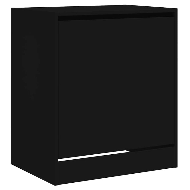 Pantofar, negru, 60x42x69 cm, lemn compozit