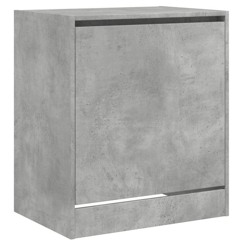 Pantofar, gri beton, 60x42x69 cm, lemn compozit