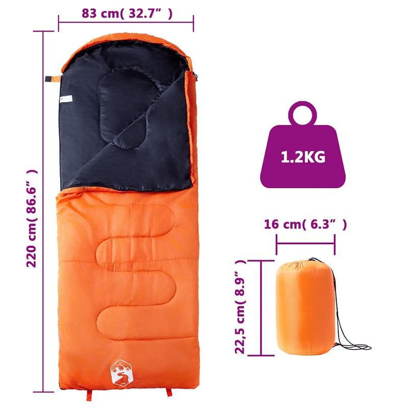 Sac de dormit pentru adulți de camping, 3-4 anotimpuri