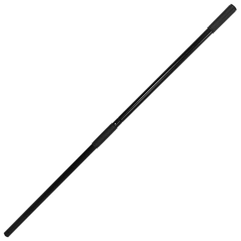 Mâner de furcă, negru, Ø3,5x127,5 cm, oțel