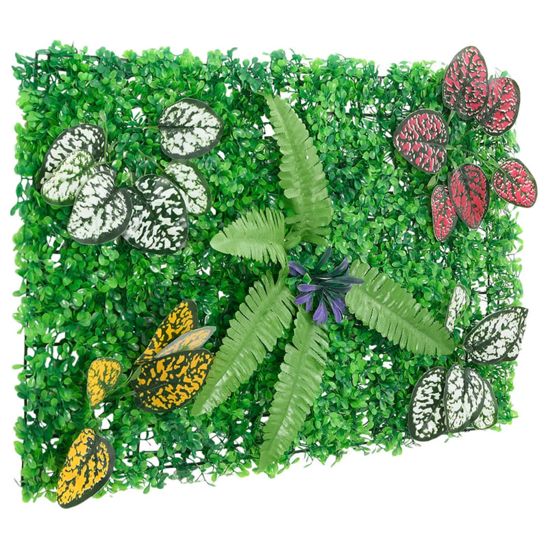 Gard din plante artificiale, 24 buc., verde, 40x60 cm