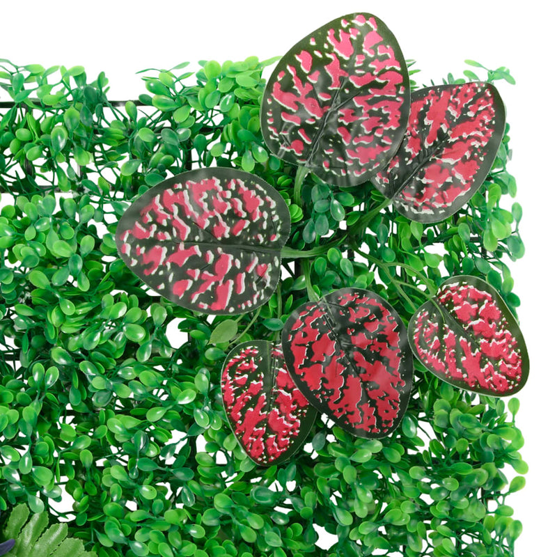 Gard din plante artificiale, 24 buc., verde, 40x60 cm